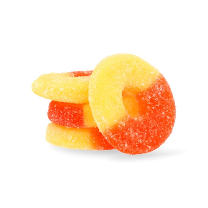 12-Pack Peach Rings Gummies