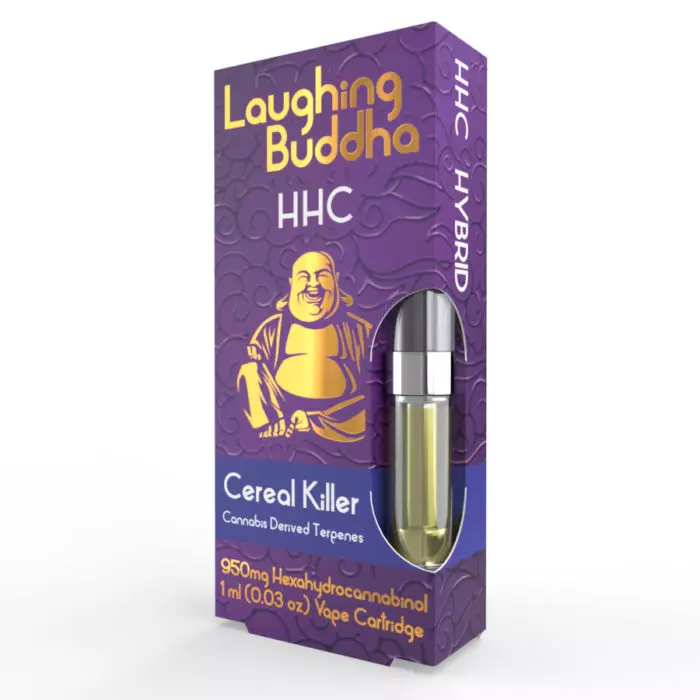 HHC 1ml Vape Cartridge - Cereal Killer | Laughing Buddha